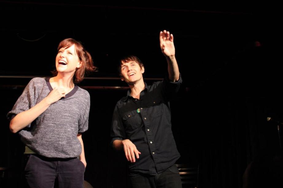 Not me, but the lovely Jet Eveleth with Paul Brittain - Photo © Adrianne Gagnon